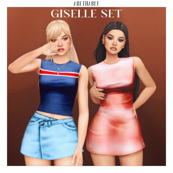 Maxis Match giselle set by simsfinds - The Sims 4 Custom Content
