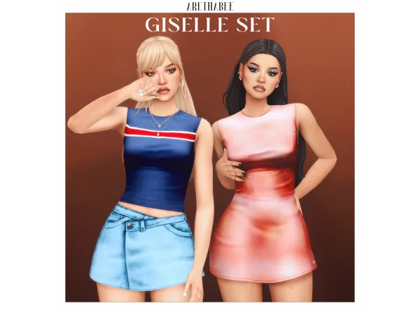 Maxis Match giselle set by arethabee - The Sims 4 Custom Content