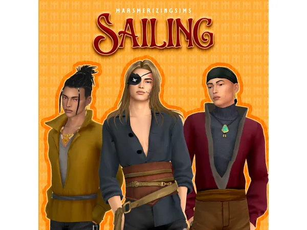 Mix Sailing (Public May 18th) by marsmerizingsims - The Sims 4 Custom Content