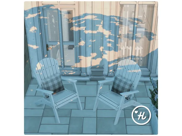 Alpha Garden_Chair_All_Seasons by Helenmay - The Sims 4 Custom Content