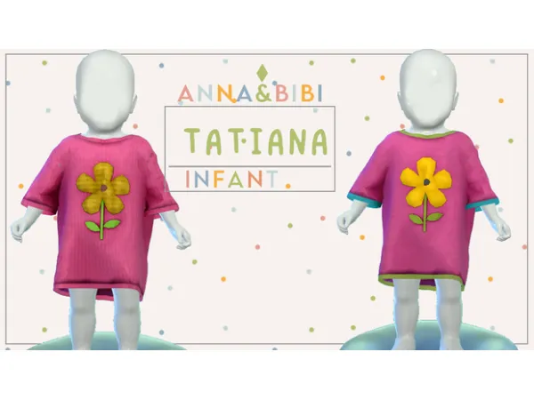 Alpha Tatiana_INFANT [AnnaBibi] by simsfinds - The Sims 4 Custom Content