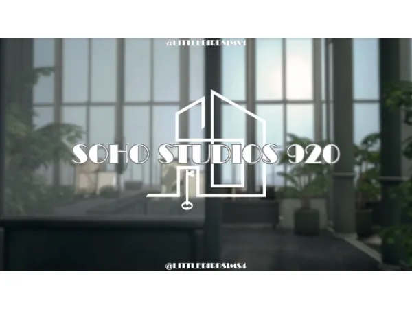 Alpha SOHO (MEDINA) STUDIOS 920 - The Sims 4 Custom Content