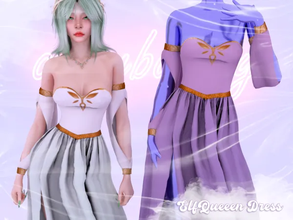 ☾ ELFQUEEN DRESS ✰