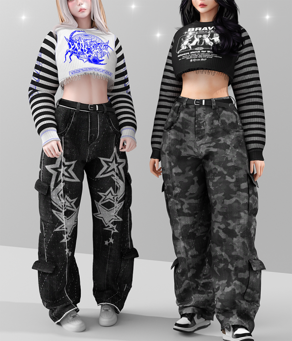 Alpha Starless Set by babyetears - The Sims 4 Custom Content