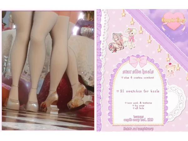 Alpha cuupid corp starside heels - The Sims 4 Custom Content
