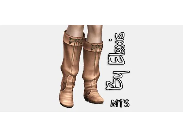 Spring Grace Boots by Elexis - The Sims 3 Custom Content