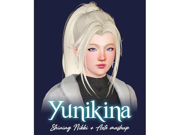 Yunikina a SN Anto mashup - The Sims 3 Custom Content