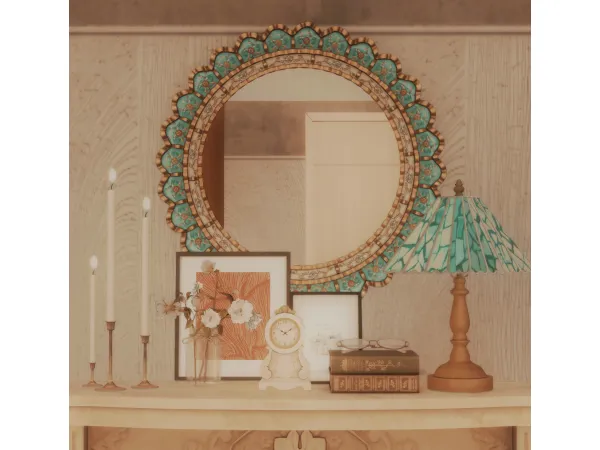 Mix CeliaCytus MirrorTable Lamp - The Sims 4 Custom Content