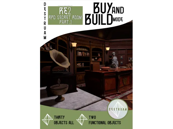 Alpha RPD Secret Room p 2 - The Sims 4 Custom Content