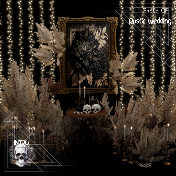 Alpha Rustic Wedding Photo OP by simsfinds - The Sims 4 Custom Content