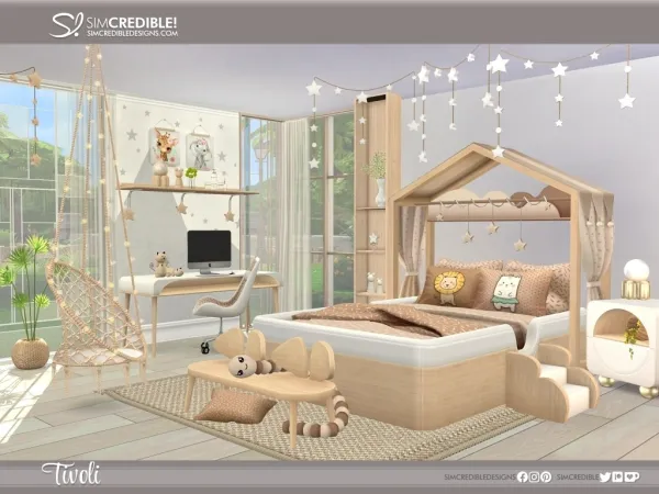 Tivoli Kids by Simcredible - The Sims 4 Custom Content