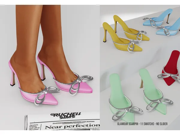 Alpha Glamour Scarpin free - The Sims 4 Custom Content