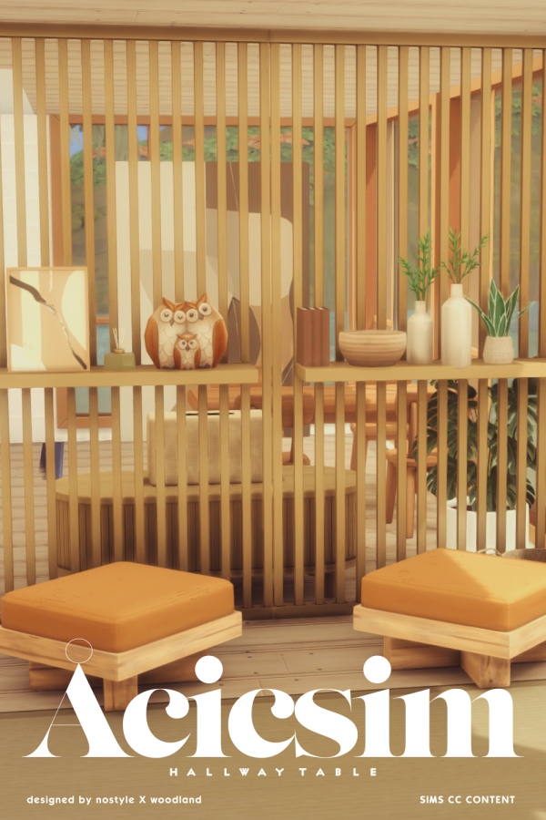 Maxis Match Å𝐜𝐢𝐜𝐬𝐢𝐦 𝐇𝐚𝐥𝐥𝐰𝐚𝐲 𝐓𝐚𝐛𝐥𝐞 by simsfinds - The Sims 4 Custom Content