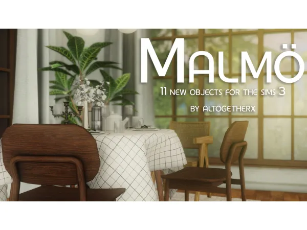 altogetherx. malmö dining set