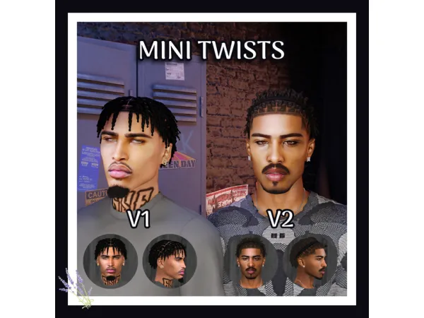 Mix MINI TWISTS by khadijah551 - The Sims 4 Custom Content