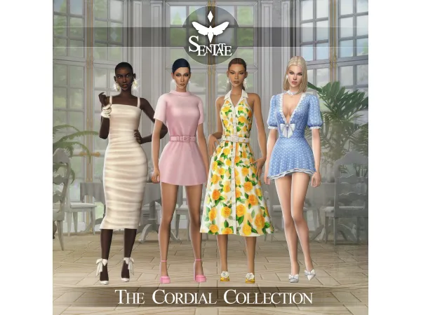Maxis Match The Cordial Collection by sentate - The Sims 4 Custom Content