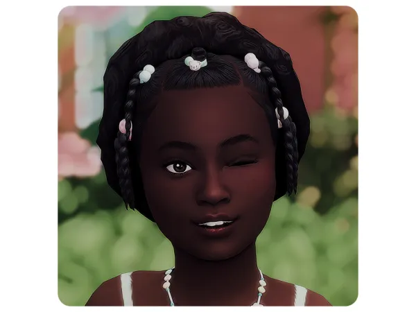 Maxis Match Unicorn Dream Child Hair by yooniesim - The Sims 4 Custom Content