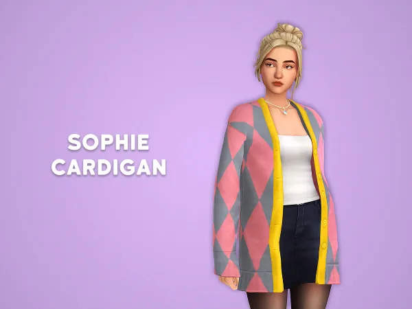 Maxis Match sophie cardigan by whirliko - The Sims 4 Custom Content