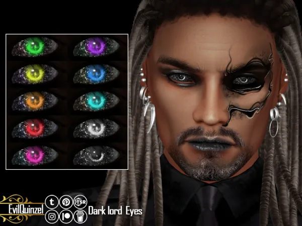 Alpha Dark lord set - The Sims 4 Custom Content