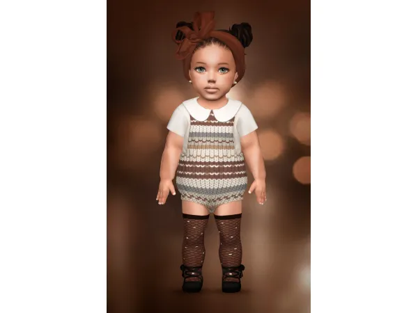 Mix Infant Tights Feeling Jennisims by Jennifer - The Sims 4 Custom Content