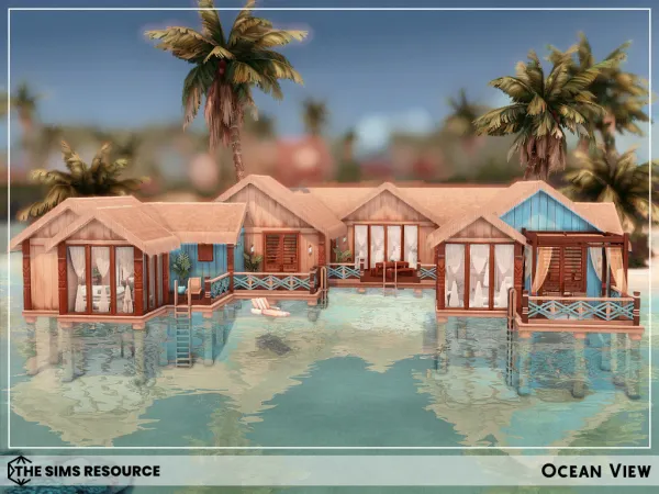 Mix Ocean View - The Sims 4 Custom Content