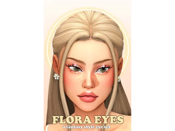 flora eyes - a fantasy style eye set by ladysimmer94
