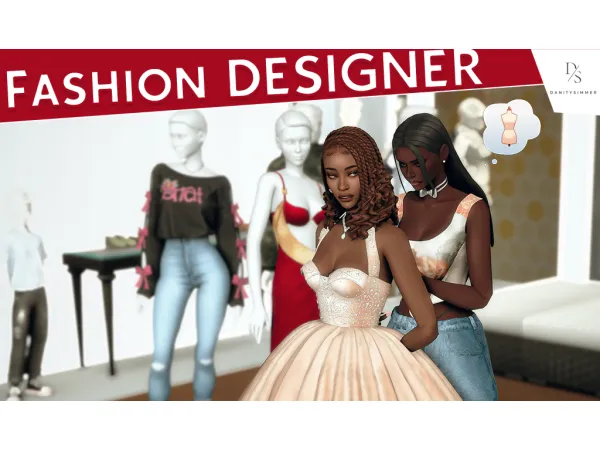 Maxis Match Fashion Designer Mod by Danitysimmer - The Sims 4 Custom Content