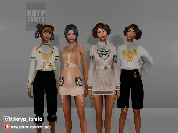 Mix COLLECTION JUNE - The Sims 4 Custom Content