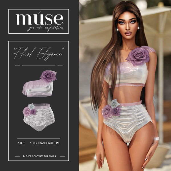 Alpha Summer gift by simsfinds - The Sims 4 Custom Content