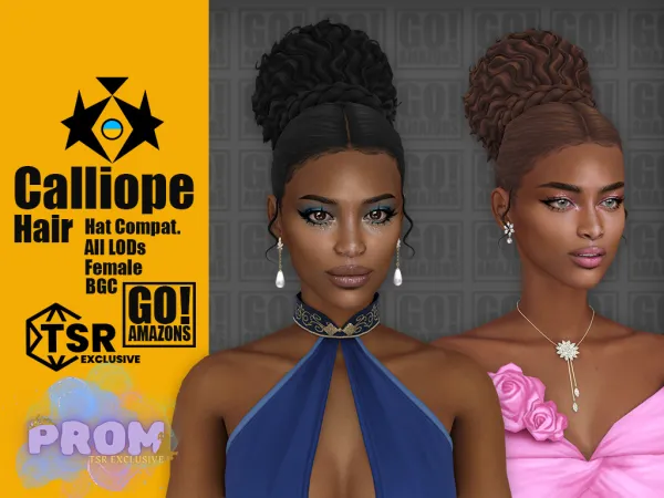 Maxis Match CALLIOPE - The Sims 4 Custom Content