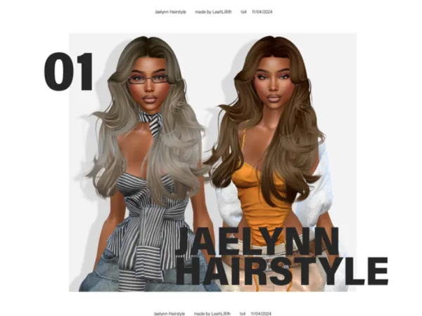 Jaelyn Hairstyle by LeahLiltih