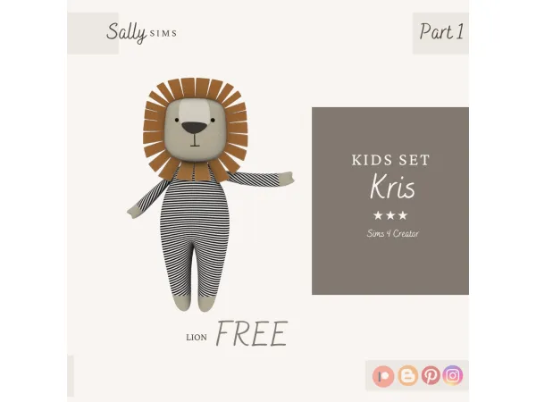 Mix Kris Lion - The Sims 4 Custom Content