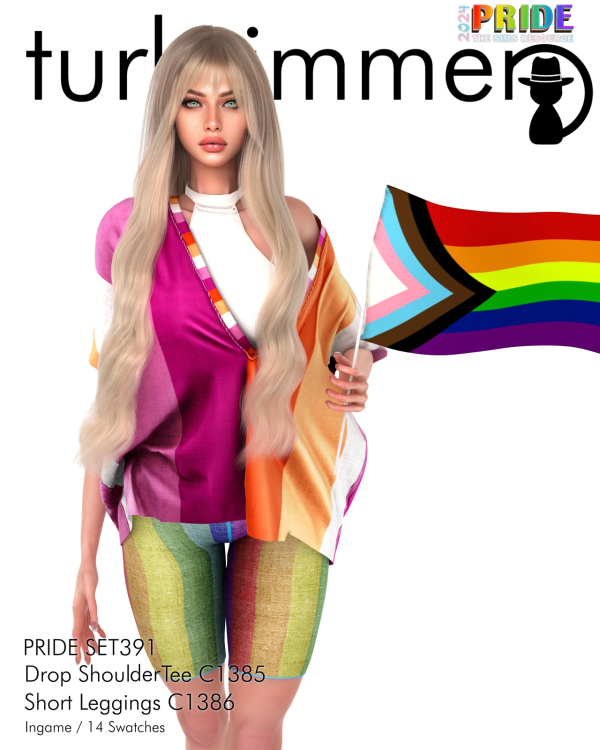 Alpha PRIDE SET391 by daphsmods - The Sims 4 Custom Content