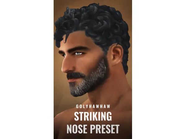 Mix Striking Nose Preset by golyhawhaw - The Sims 4 Custom Content