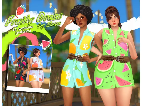 Fruity Dress by iloon