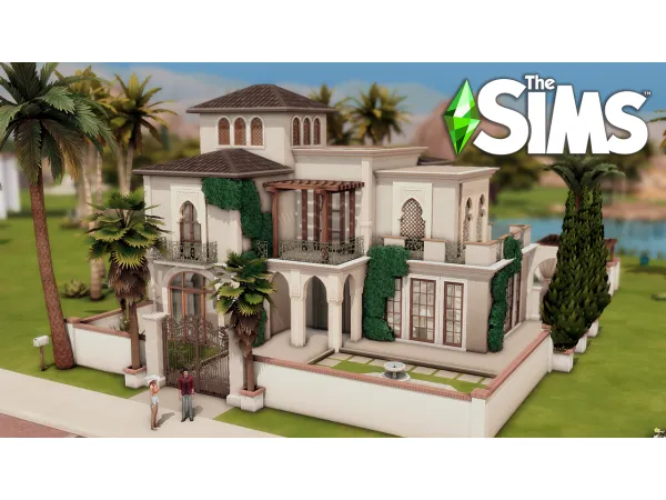 Maxis Match Sultry Springside house Build by bojanasims - The Sims 4 Custom Content