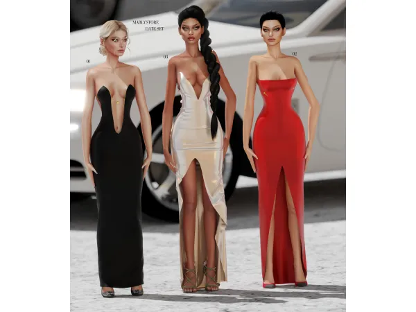 Alpha DATE SET by Mably - The Sims 4 Custom Content