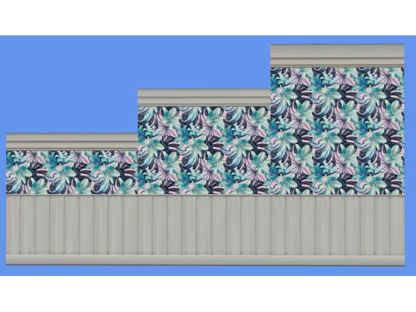 Mix Neon Flowers by midnightpixie85 - The Sims 4 Custom Content