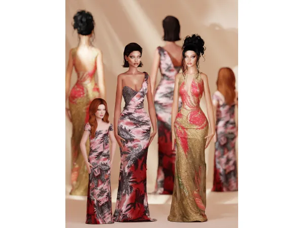 Alpha FLORAL AND NECTAR by Mably - The Sims 4 Custom Content