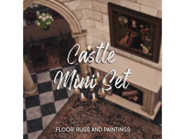 Mix Castle Mini Set by Sooky88 - The Sims 4 Custom Content