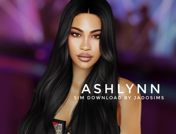 Alpha Ashlynn (Sim Download) by shopwithflynnn - The Sims 4 Custom Content