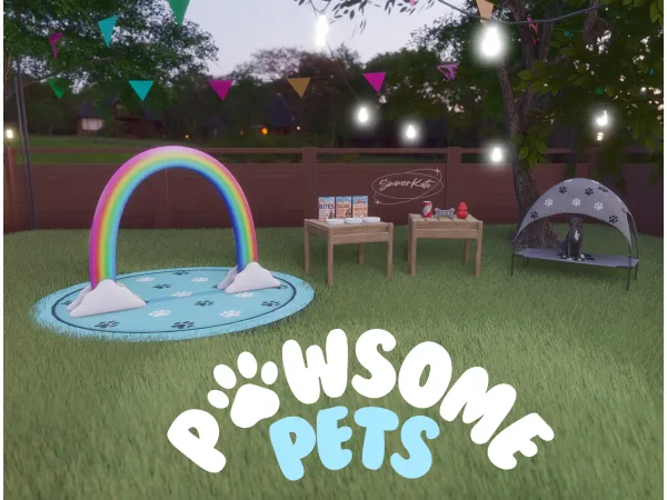Alpha Pawsome Pets - The Sims 4 Custom Content