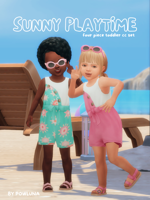 Maxis Match SUNNY PLAYTIME by simsfinds - The Sims 4 Custom Content
