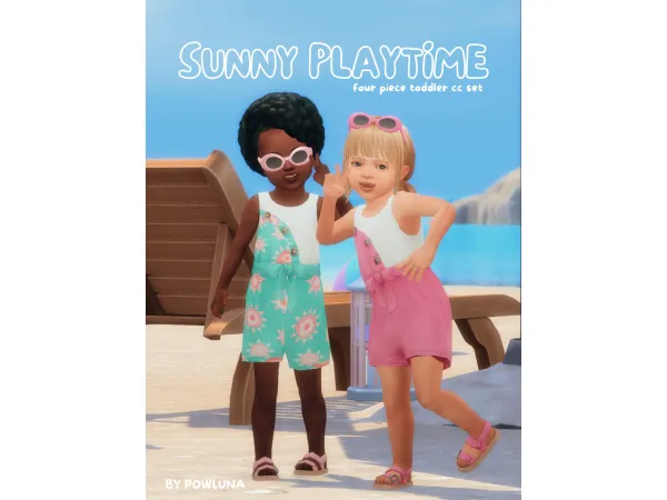 Maxis Match SUNNY PLAYTIME by powluna - The Sims 4 Custom Content