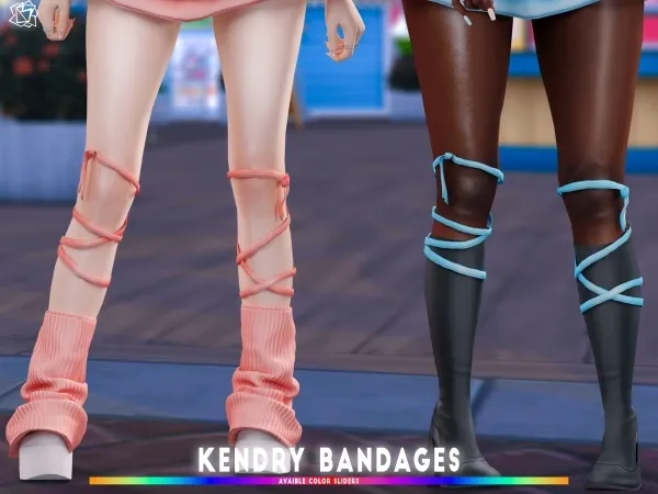 Alpha Kendry Bandages Acc Brsims - The Sims 4 Custom Content