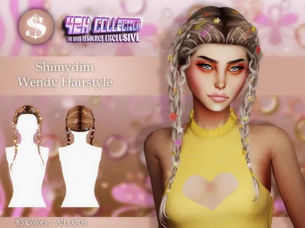 [TS4] - WENDY HAIR + ACCESORIES + CHILD