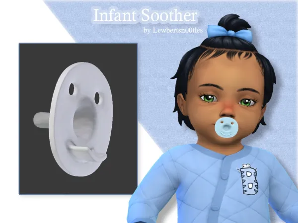 Alpha Infant Soother [conversion] by LewbertSn00tles - The Sims 4 Custom Content