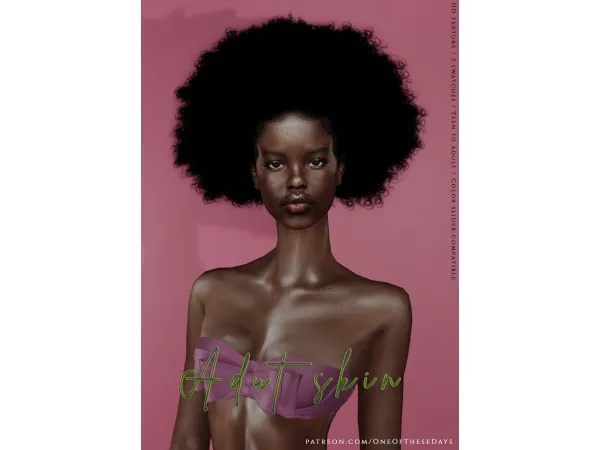 Alpha Adut SKIN TRAY FILES by OneOfTheseDays - The Sims 4 Custom Content