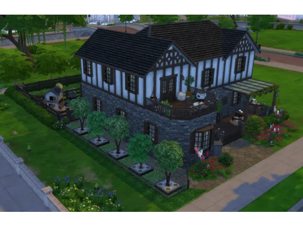 Maxis Match Farm Estate by bonensjaak - The Sims 4 Custom Content