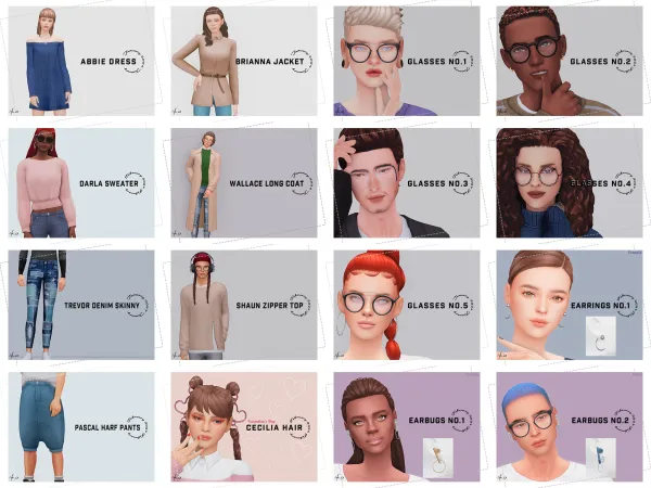 Maxis Match published on TSR (before March 2024) by ikosims - The Sims 4 Custom Content